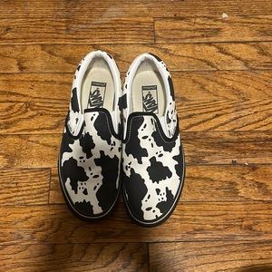 cow print vans